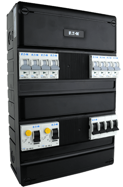 Eaton groepenkast Systeem 55 3-fase 9 groepen – incl. plaatsing